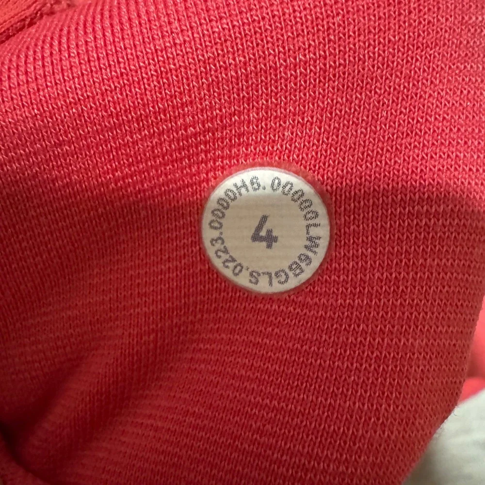 Lululemon Align High-Rise Crop 21 Pink Coral Nulu Yoga Leggings Size 4